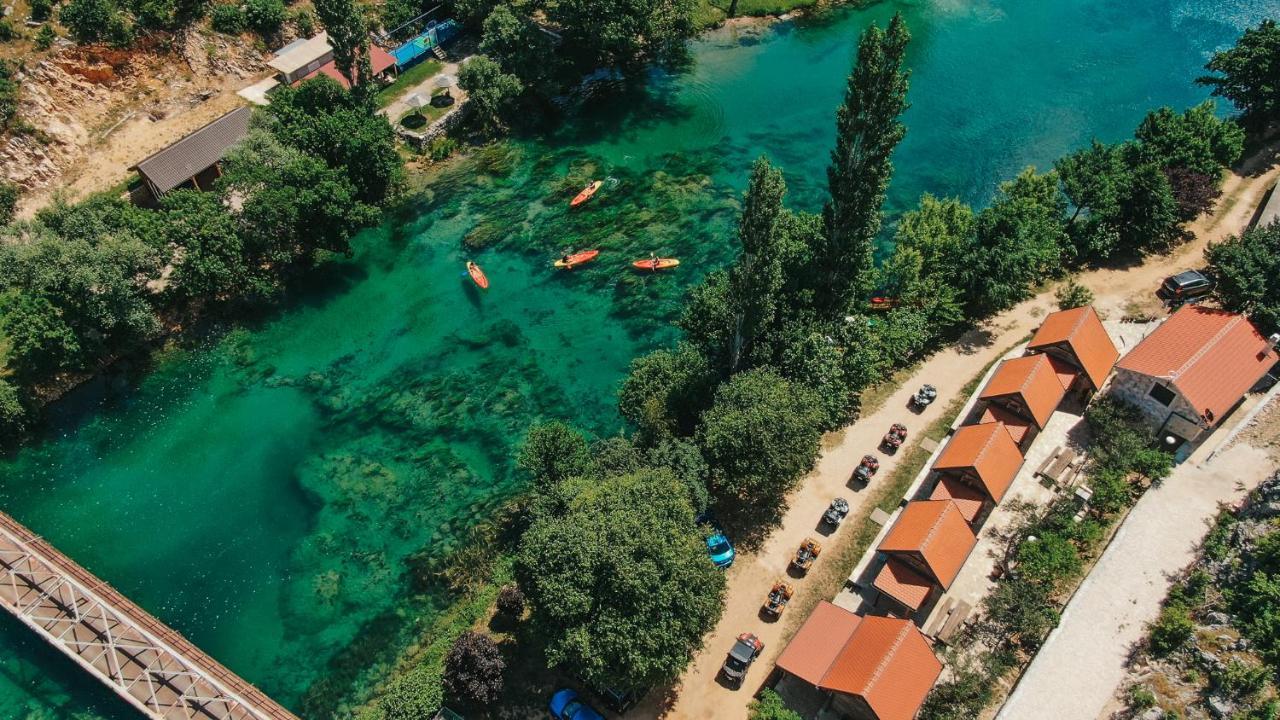 River Huts Zrmanja Obrovac Luaran gambar
